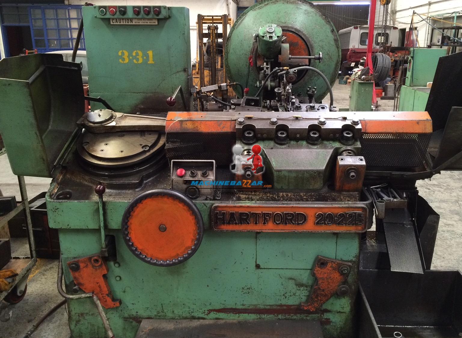 M10 X 200 waterbury automatic flat die thread rolling machine