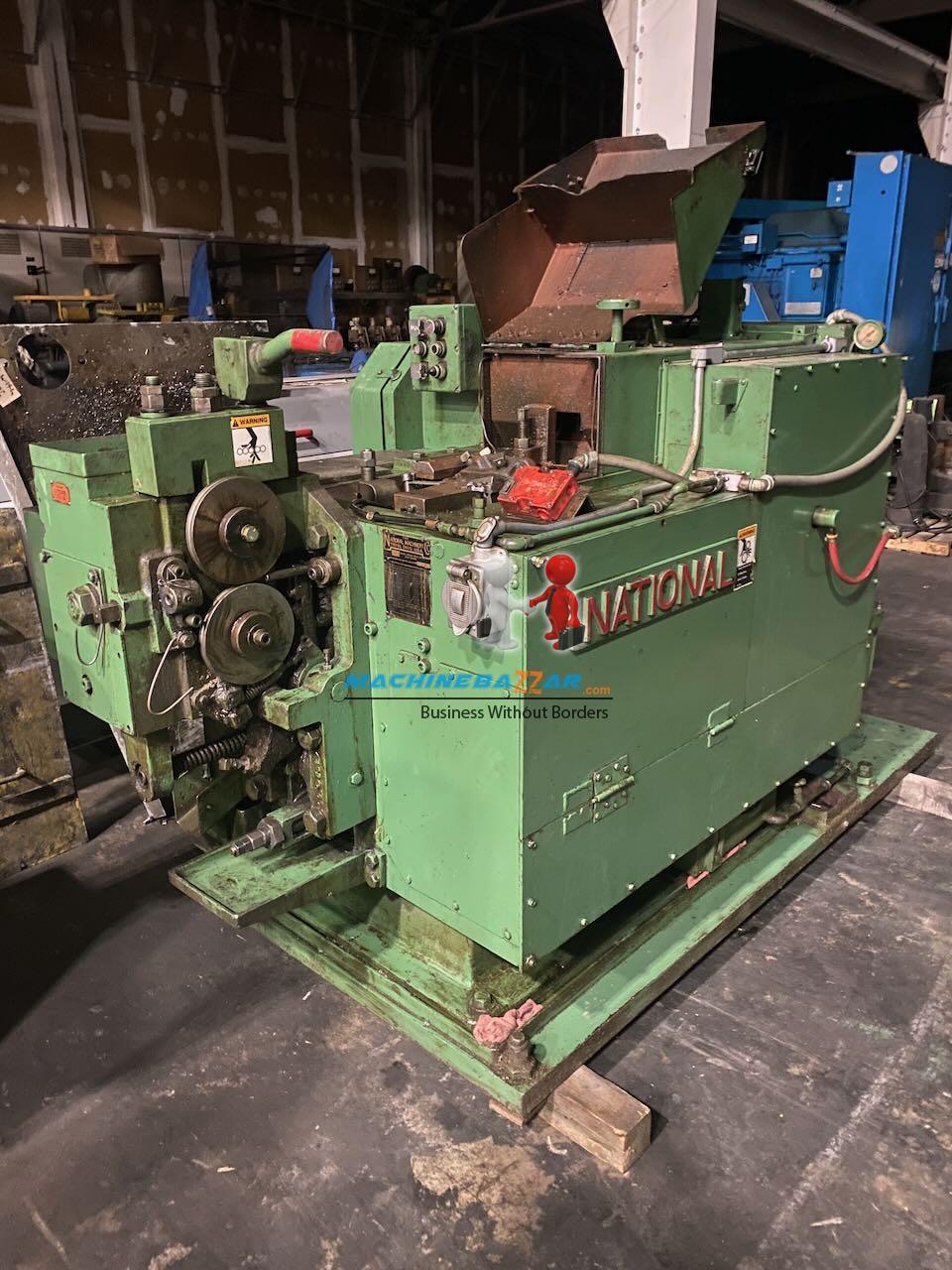 M6 X 50 National 1 die 2 blow cold header machine 