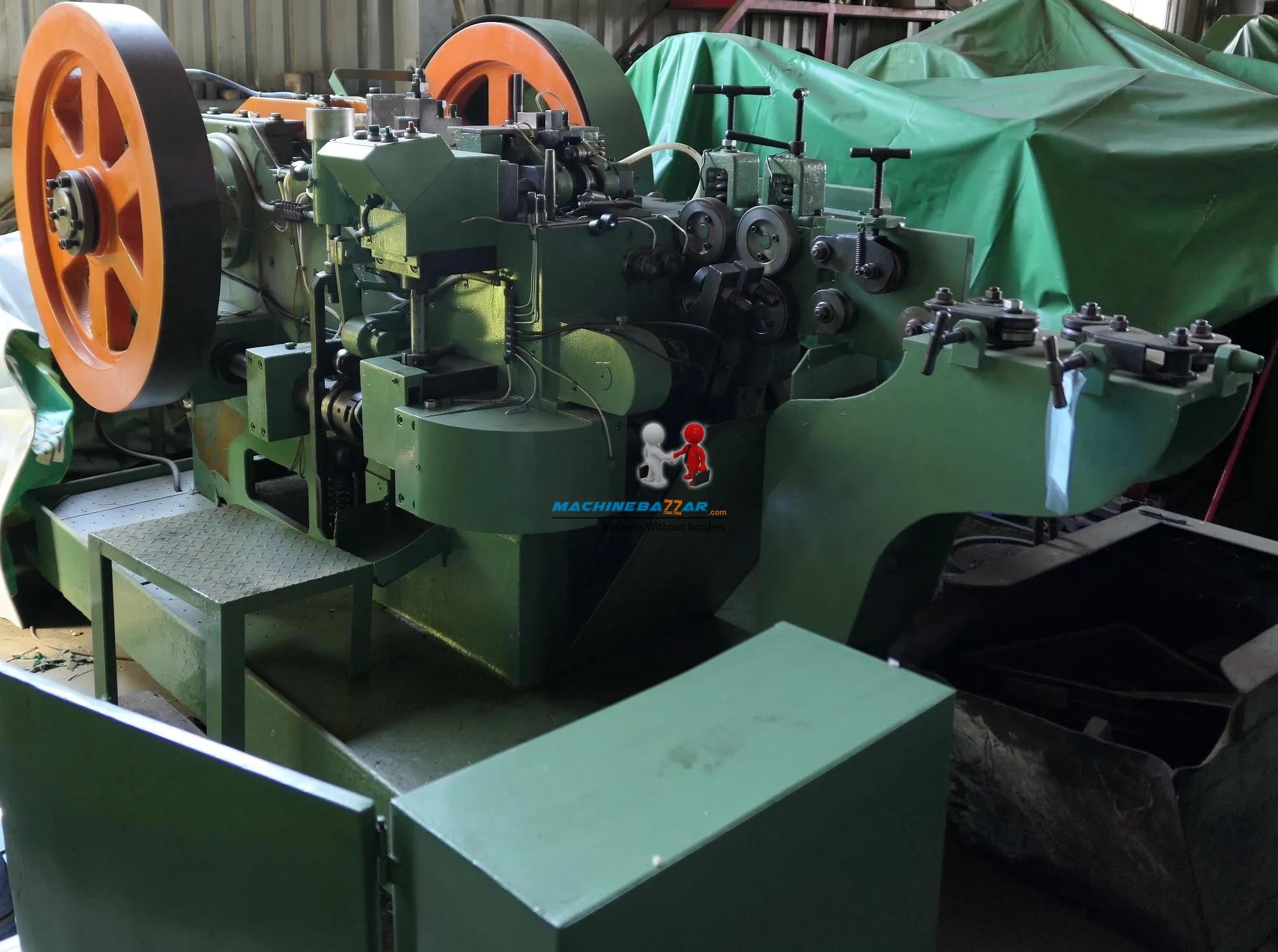 M8 X 75 MING TANG 2 die 4 blow cold header machine 