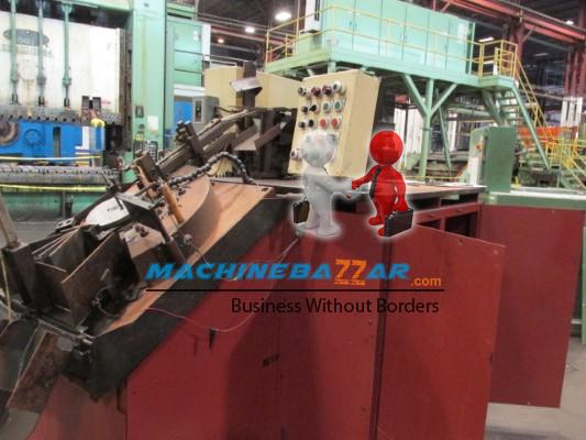 M12 X 100 RUJA Flat die thread rolling machine 