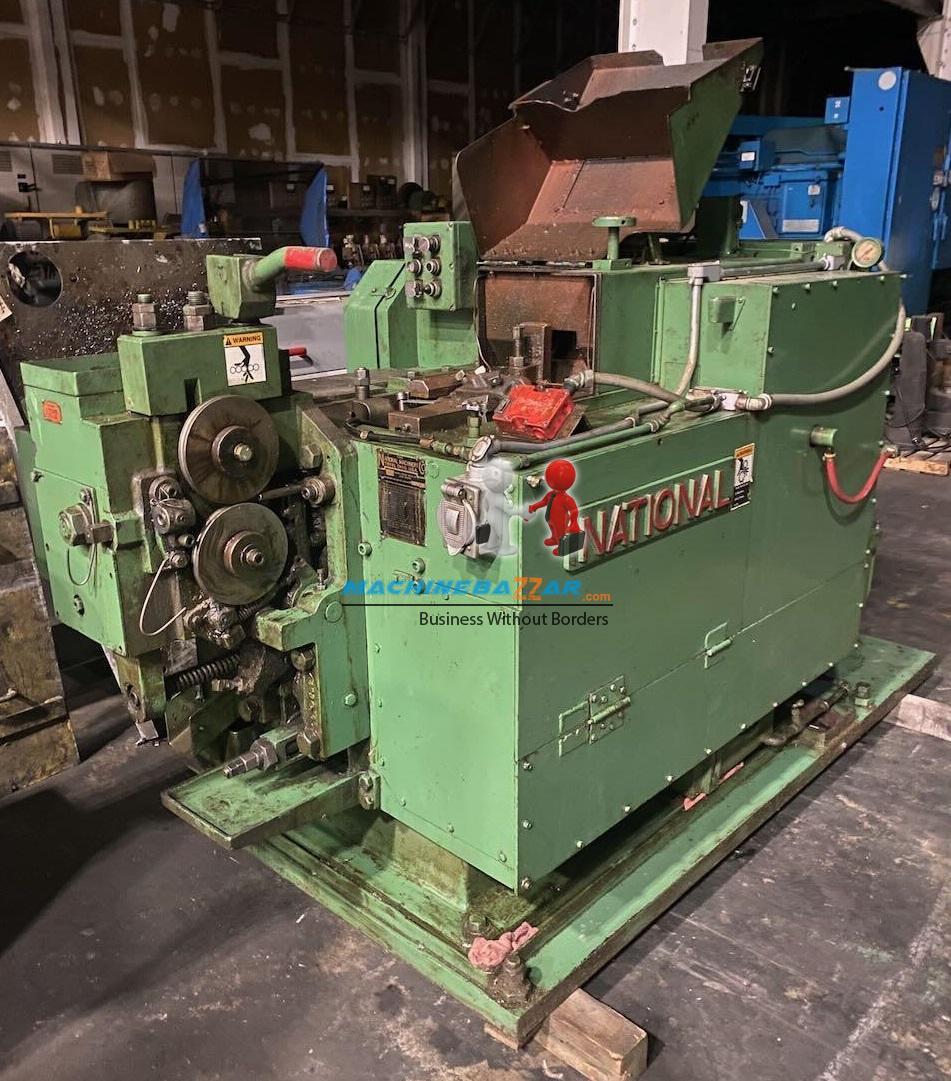 M6 X 35 National 1 die 2 blow cold header machine 