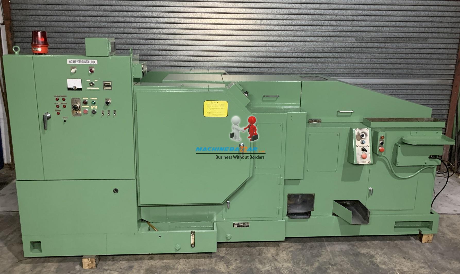 M10 X 100 NAKASHIMADA HIGH SPEED 2 die 2 blow cold header machine 