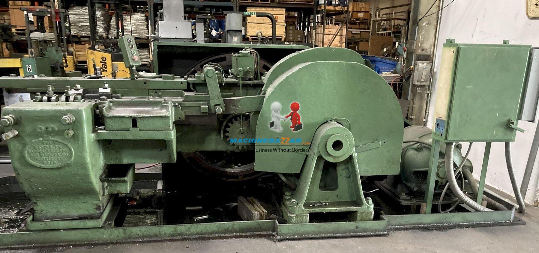 M25 X 140 Waterbury flat die thread rolling machine 