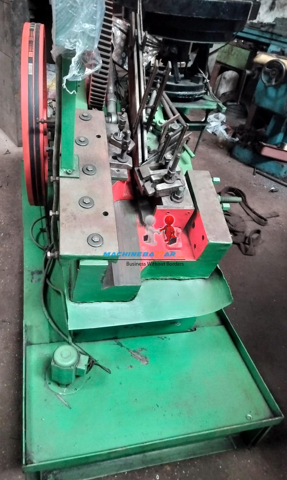 M6 X 80 TAIWAN Flat die thread rolling machine 