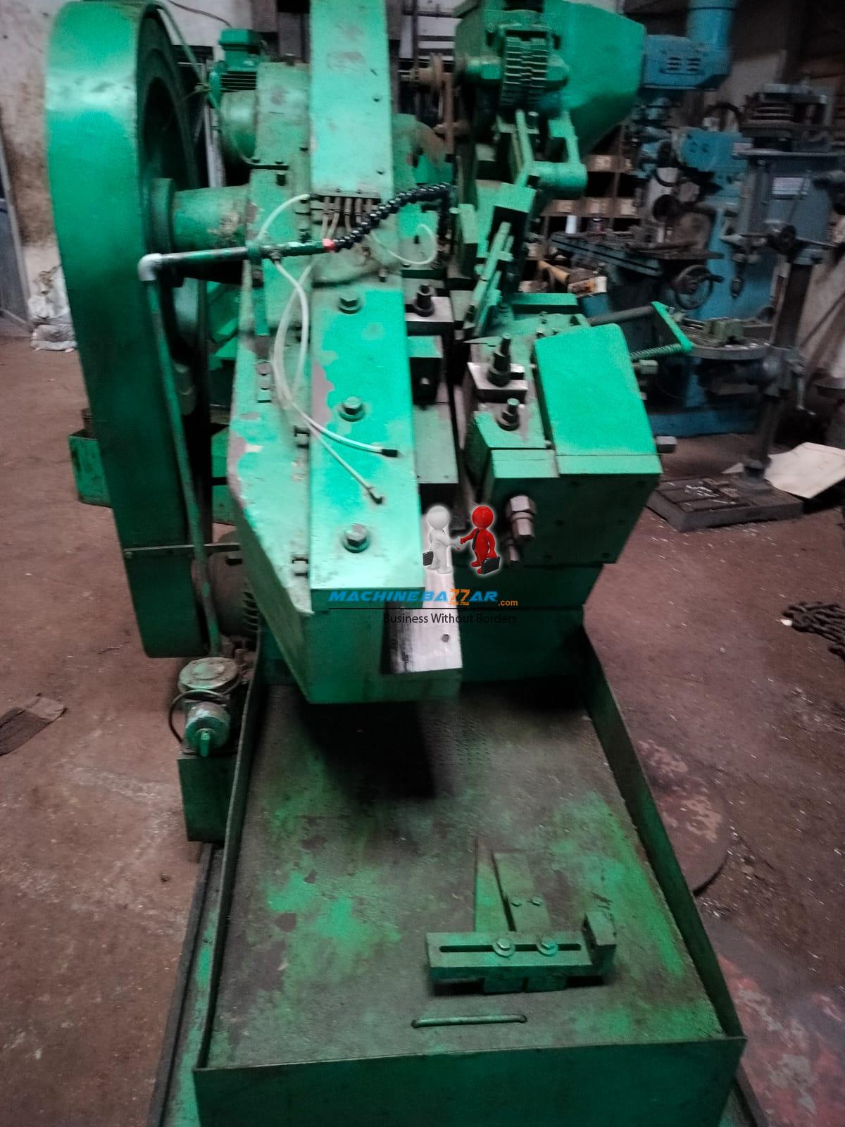 M16 X 100 POLO SING Flat die thread rolling machine 