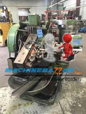 M6 X 50 WATERBERY HIFG SPEED Flat die thread rolling machine 