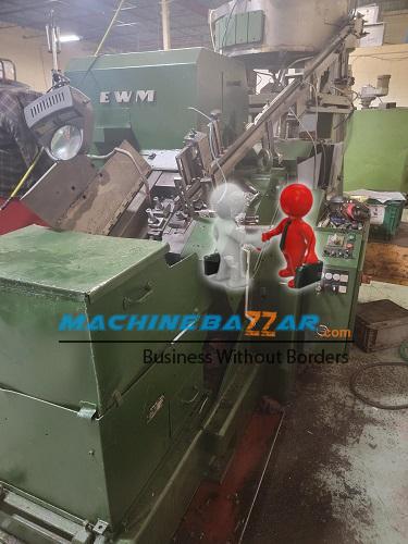 M12 X 100 EWM Flat die thread rolling machine 