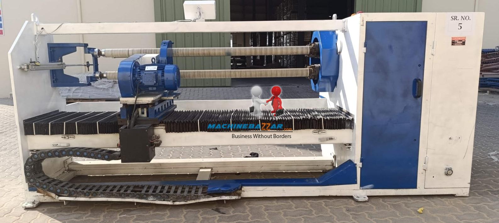 GOLDMANN MASKING & BOPP TAPE CORE CUTTING MACHINE 