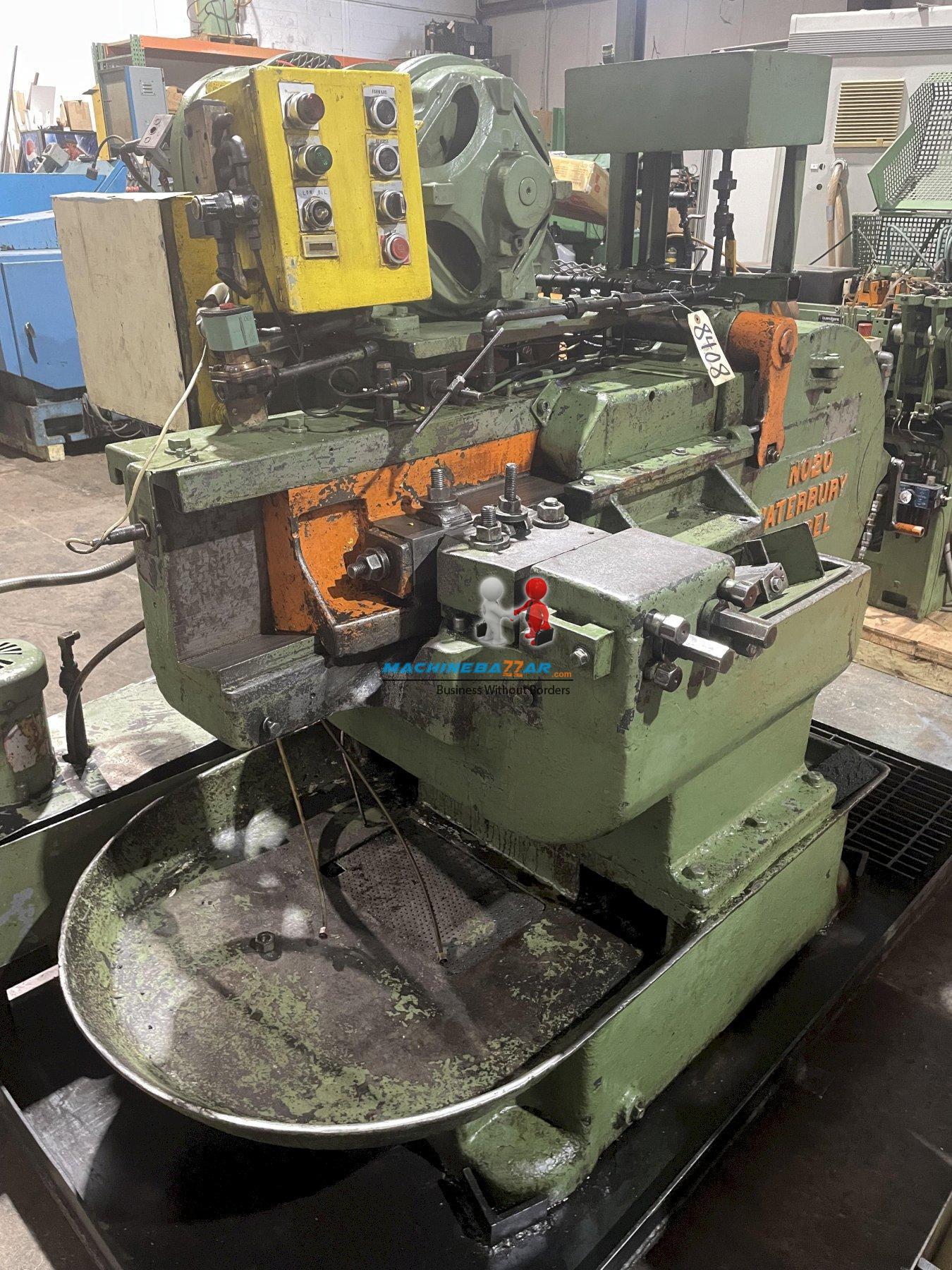 M10 X 75 WATERBURY  HHIGH SPEED Flat die thread rolling machine 