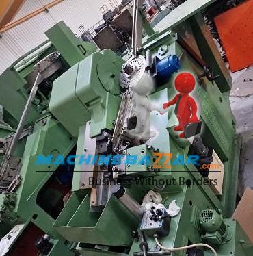 M6 X 40 INGRAMETIC HIGH SPEED Flat die thread rolling machine 